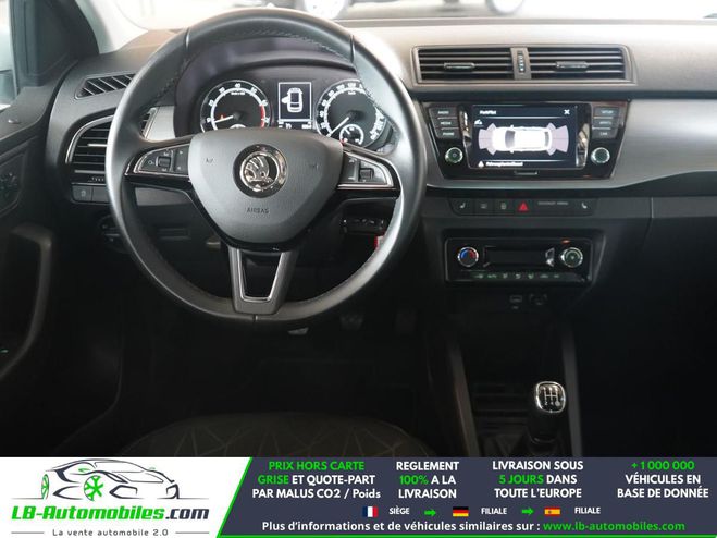 Skoda Fabia 1.0 MPI 75 ch BVM Blanc M�tallique de 2018