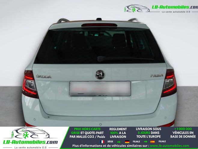 Skoda Fabia 1.0 MPI 75 ch BVM Blanc M�tallique de 2018