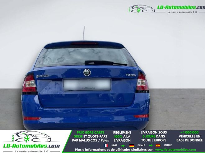 Skoda Fabia 1.0 MPI 75 ch BVM Bleu de 2018