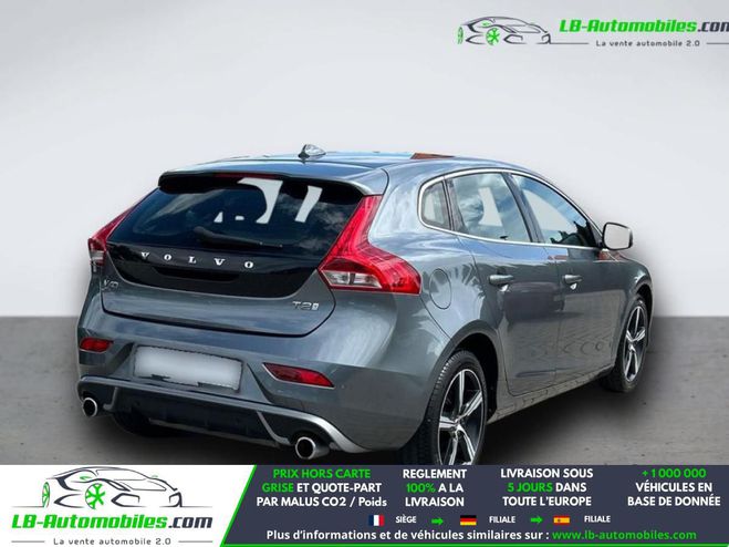 Volvo V40 T2 122 ch BVM Gris M�tallique de 2019