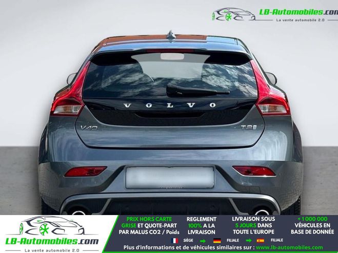 Volvo V40 T2 122 ch BVM Gris M�tallique de 2019