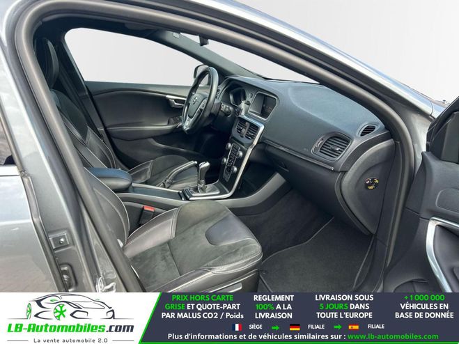 Volvo V40 T2 122 ch BVM Gris M�tallique de 2019