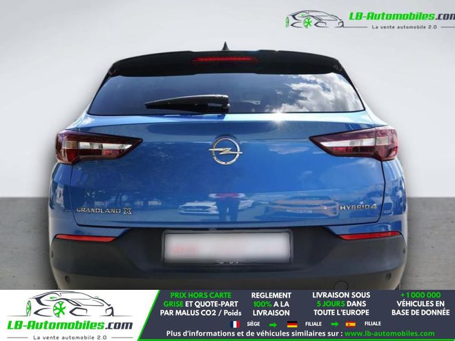 Opel Grandland X Hybrid4 300 ch AWD BVA Bleu M�tallique de 2020