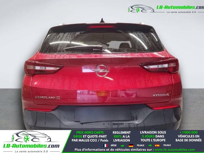 Opel Grandland X Hybrid4 300 ch AWD BVA Rouge M�tallique de 2019