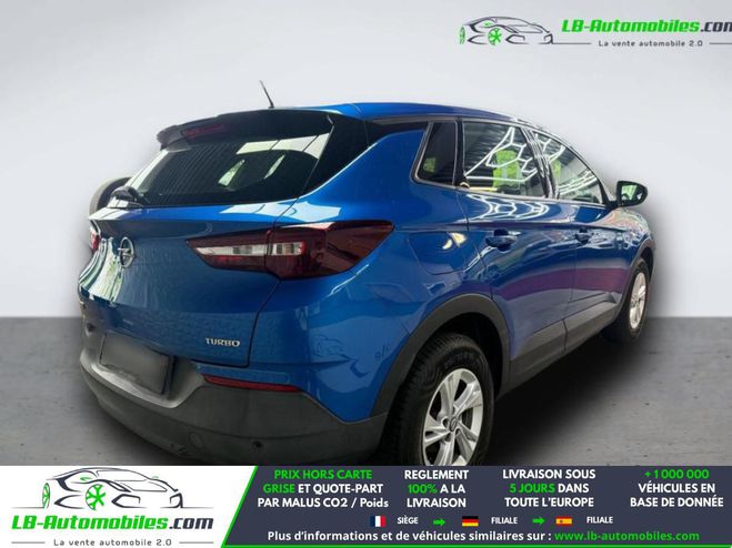 Opel Grandland X 1.2 Turbo 130 ch BVM Bleu de 2018