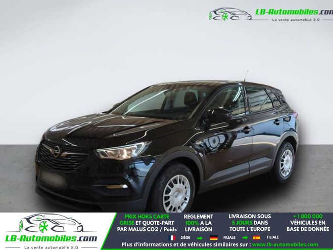 Opel Grandland X 1.2 Turbo 130 ch BVM Noir M�tallique de 2019