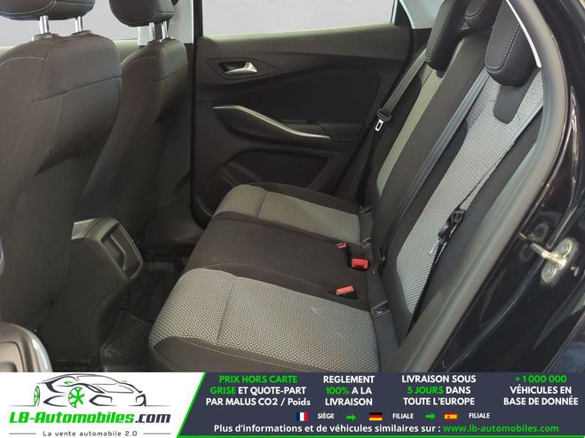 Opel Grandland X 1.2 Turbo 130 ch BVM Noir M�tallique de 2019