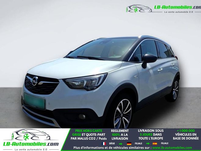 Opel Crossland X 1.2 Turbo 110 ch BVM Blanc de 2017