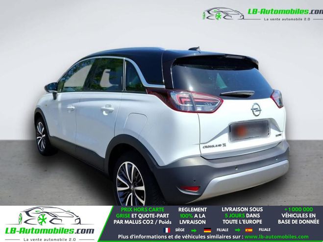 Opel Crossland X 1.2 Turbo 110 ch BVM Blanc de 2017