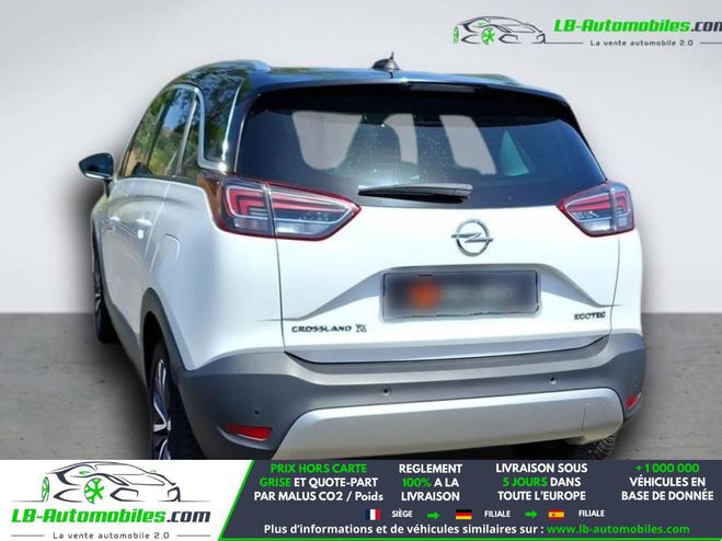 Opel Crossland X 1.2 Turbo 110 ch BVM Blanc de 2017