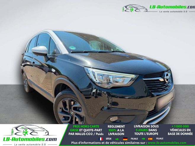 Opel Crossland X 1.2 Turbo 110 ch BVM Noir M�tallique de 2019