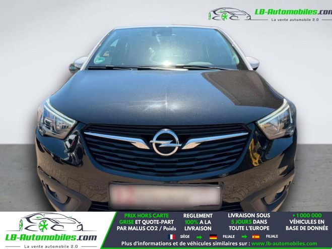 Opel Crossland X 1.2 Turbo 110 ch BVM Noir M�tallique de 2019