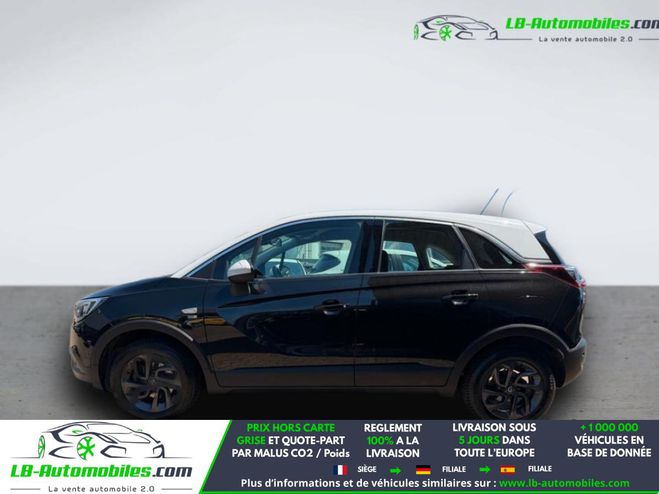 Opel Crossland X 1.2 Turbo 110 ch BVM Noir M�tallique de 2019