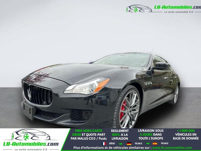 Maserati Quattroporte V6 3.0 Bi-Turbo 410 S Noir M�tallique de 2015