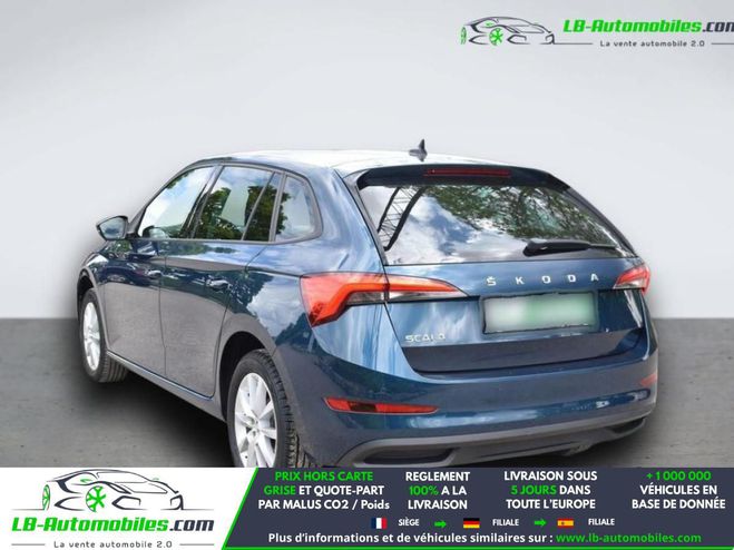 Skoda Scala 1.0 TSI 110 ch BVA Bleu M�tallique de 2021