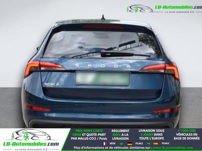 Skoda Scala 1.0 TSI 110 ch BVA Bleu M�tallique de 2021