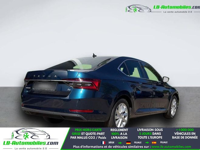 Skoda Superb 1.4 TSI PHEV 218 ch BVA Bleu M�tallique de 2020