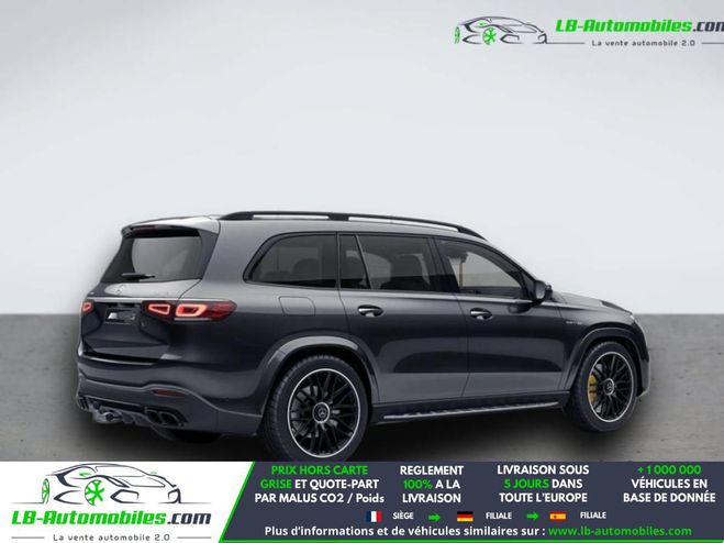 Mercedes GLS 63 AMG EQBoost BVA 4-Matic+ Noir M�tallique de 2021