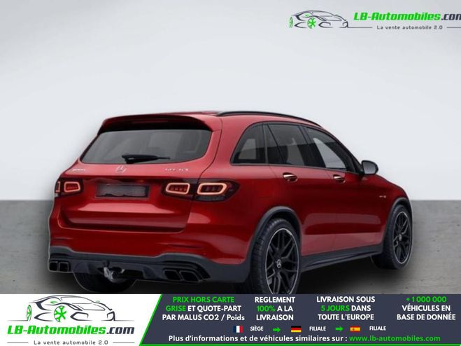 Mercedes GLC 63 AMG BVA Rouge M�tallique de 2020