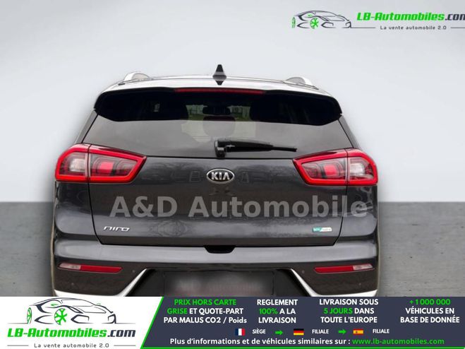 Kia Niro 1.6 GDi Hybride 105 ch BVA Gris M�tallique de 2017