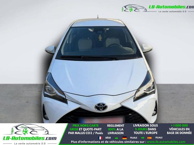 Toyota Yaris 110 VVT-i BVM Blanc de 2019