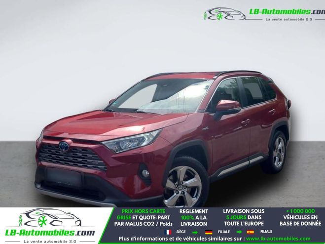 Toyota RAV 4 Hybride 218 ch 2WD Rouge M�tallique de 2020