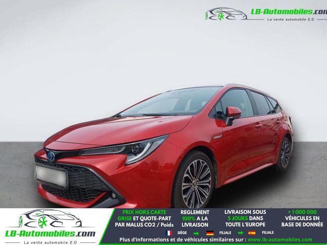 Toyota Corolla Hybride 184h BVA Rouge de 2019