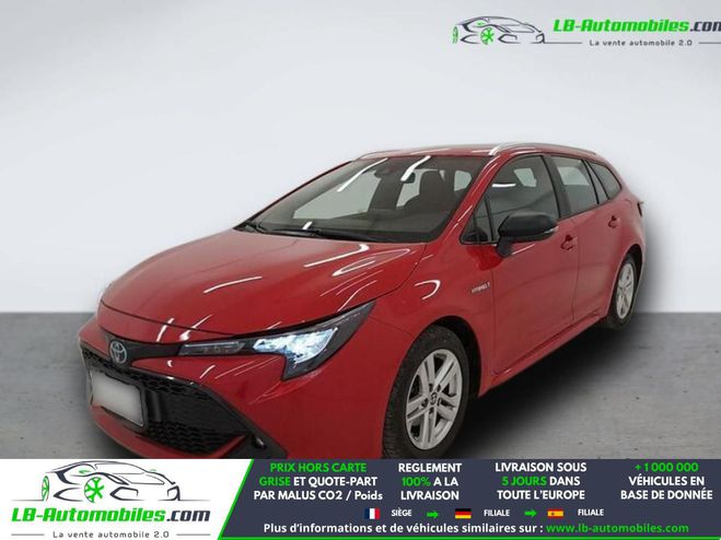 Toyota Corolla Hybride 122h BVA Rouge de 2021