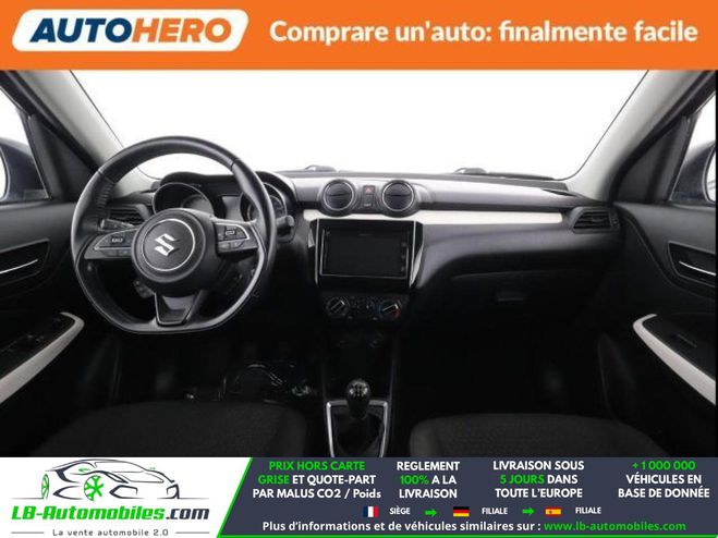Suzuki Swift 1.2 Dualjet Hybrid BVM 83 ch Gris M�tallique de 2021