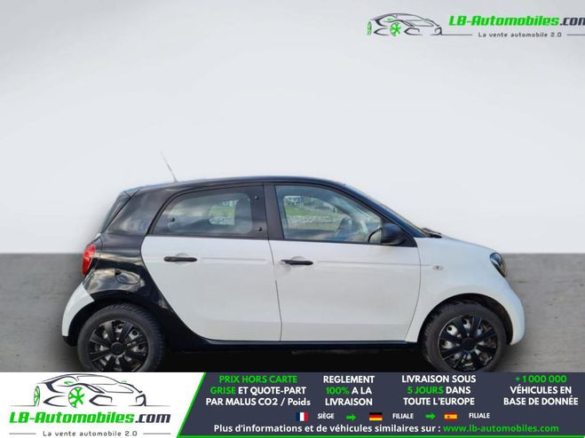 Smart Forfour 82 ch Electrique BVA Blanc M�tallique de 2018