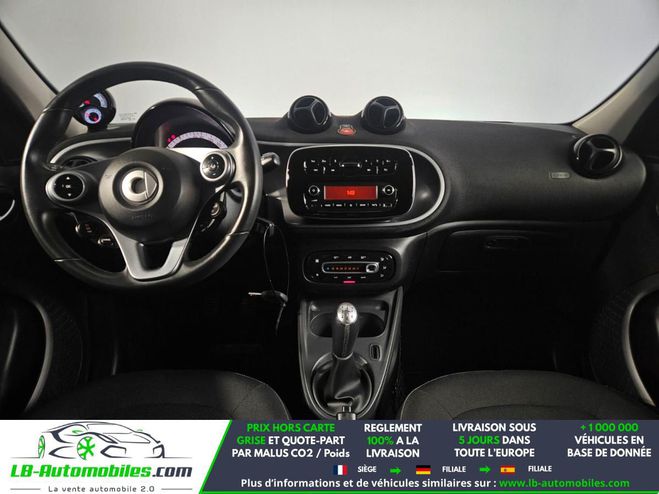 Smart Forfour 1.0 71 ch BVM Blanc M�tallique de 2016