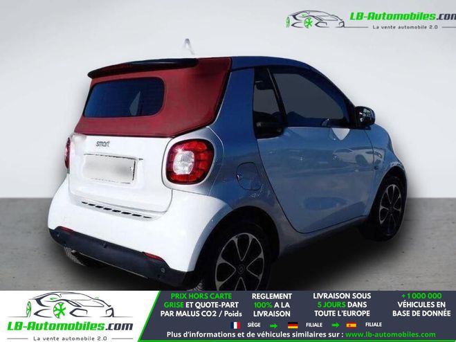 Smart Fortwo 0.9 90 ch  BVA Blanc de 2016