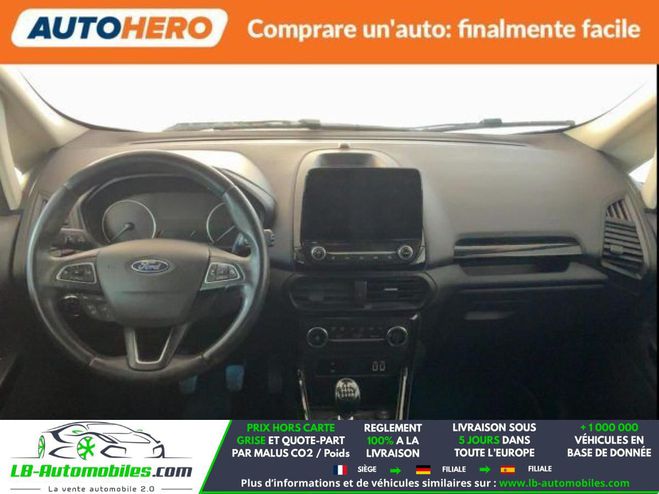 Ford Ecosport 1.0 EcoBoost 125ch BVM Bleu M�tallique de 2020