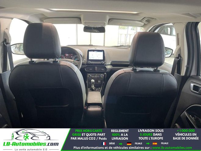Ford Ecosport 1.0 EcoBoost 140 BVM Argent� M�tallique de 2019