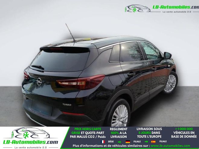 Opel Grandland X 1.2 Turbo 130 ch BVM Noir M�tallique de 2020