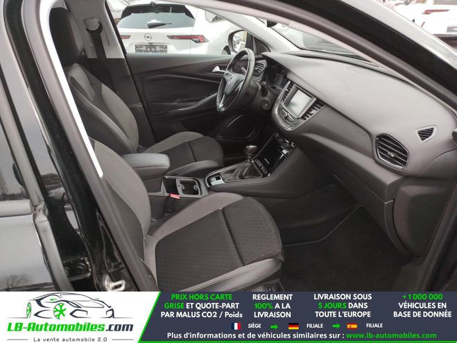 Opel Grandland X 1.2 Turbo 130 ch BVM Noir M�tallique de 2020