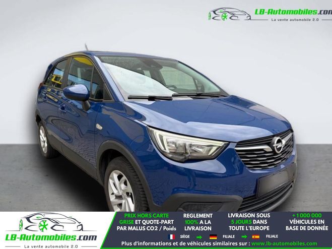 Opel Crossland X 1.2 Turbo 110 ch BVM Bleu de 2019