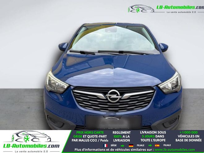 Opel Crossland X 1.2 Turbo 110 ch BVM Bleu de 2019
