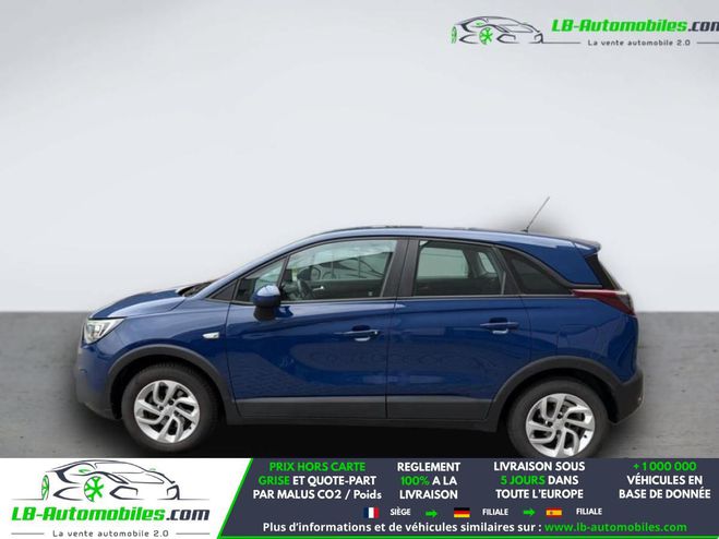 Opel Crossland X 1.2 Turbo 110 ch BVM Bleu de 2019