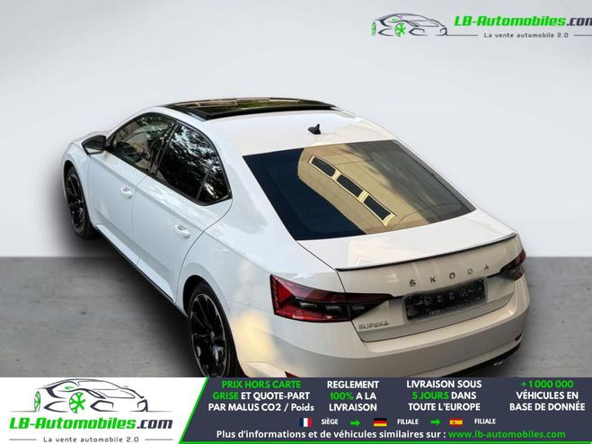 Skoda Superb TSI 150 ch BVA Blanc M�tallique de 2019