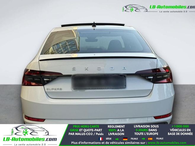 Skoda Superb TSI 150 ch BVA Blanc M�tallique de 2019