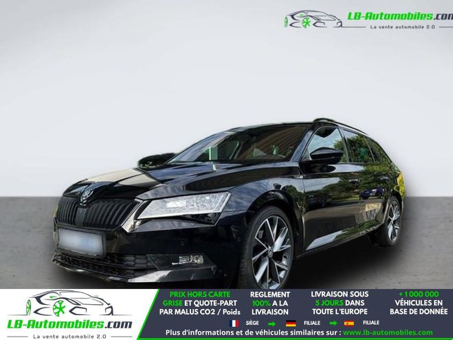 Skoda Superb 2.0 TDI 190 BVA Noir M�tallique de 2017