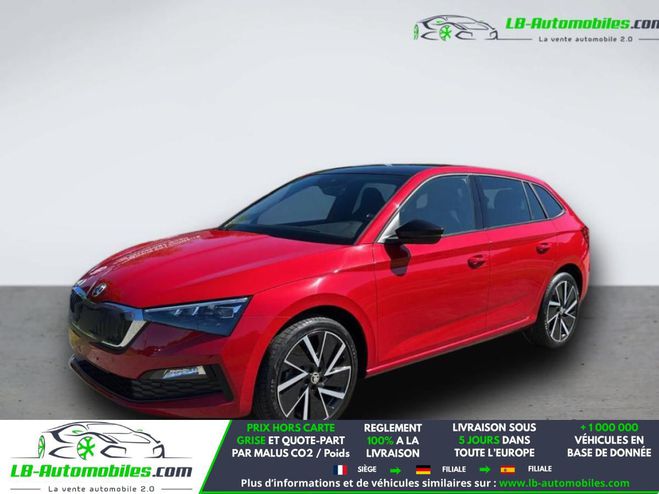 Skoda Scala 1.0 TSI 116 ch BVM Rouge M�tallique de 2019