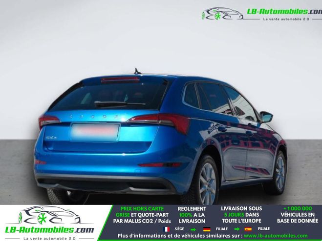 Skoda Scala 1.6 TDI 116 ch BVM Bleu M�tallique de 2020
