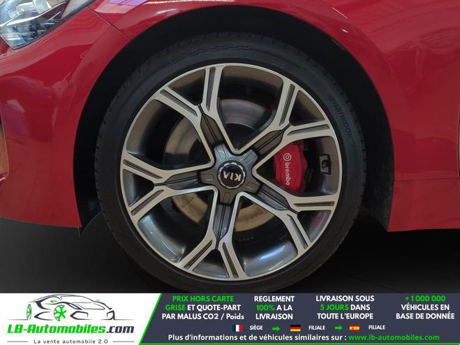 Kia Stinger 3.3 T-GDi 366 ch BVA 4x4 Rouge M�tallique de 2019
