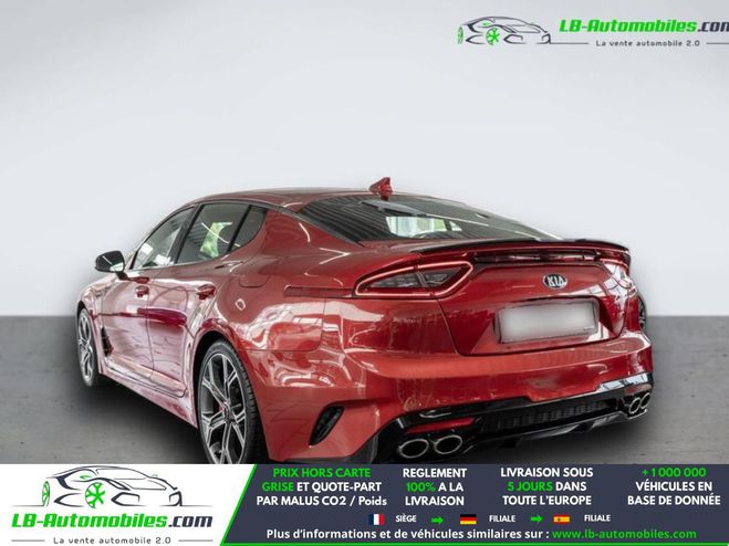 Kia Stinger 3.3 T-GDi 370 ch BVA 4x4 Rouge M�tallique de 2018