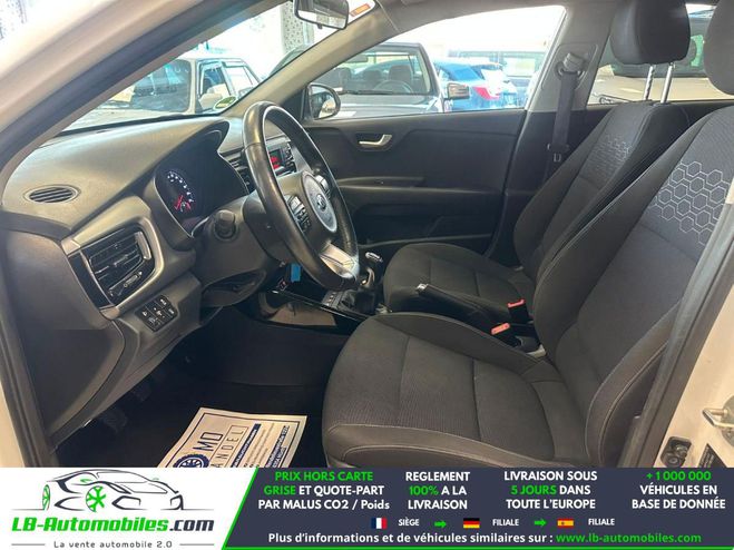 Kia Rio 1.0L T-GDi 100 ch BVM Blanc M�tallique de 2019