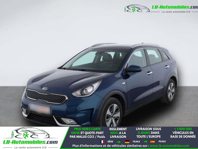 Kia Niro 1.6 GDi Hybride Rechargeable 141 ch BVA Bleu M�tallique de 2018