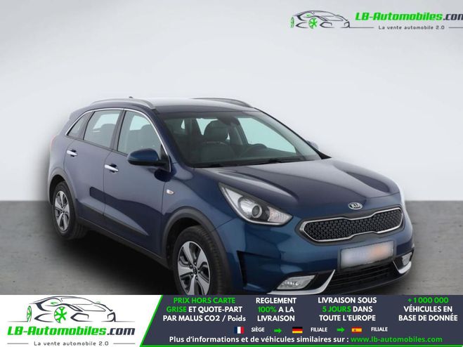 Kia Niro 1.6 GDi Hybride Rechargeable 141 ch BVA Bleu M�tallique de 2018