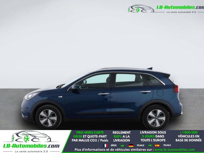 Kia Niro 1.6 GDi Hybride Rechargeable 141 ch BVA Bleu M�tallique de 2018